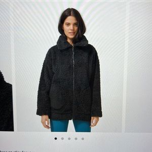Lululemon oh so Sherpa jacket black size M/L NWOT